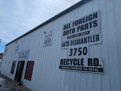 All Foreign Auto Parts, Rancho Cordova, California