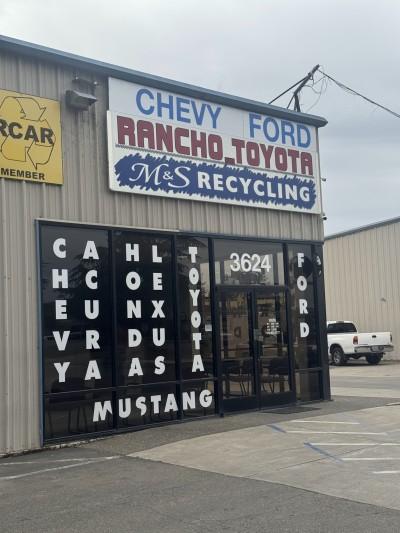 Rancho Toyota-Ford Recycling, Rancho Cordova, California