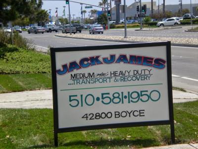 Jack James Tow Service Inc., Fremont, California