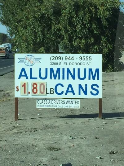 Universal Service Recycling, Stockton, California