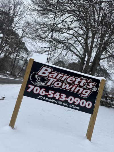 Barrett's Towing, Athens, Georgia