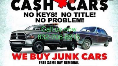 Space City Cash Junk Car Buyer, Houston, Texas