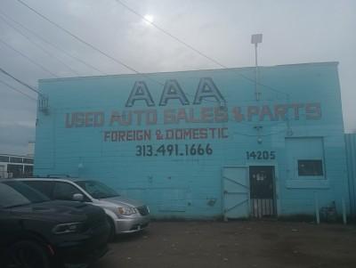AAA Used Auto Sales & Parts, Detroit, Michigan