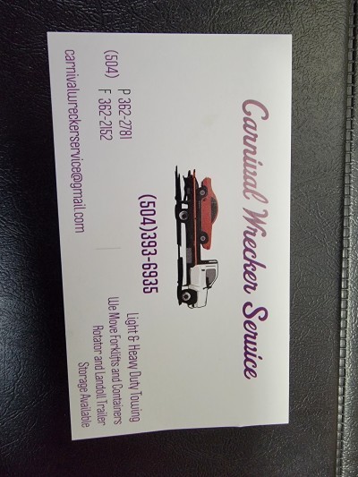 Carnival Wrecker Services