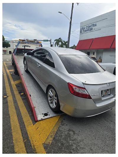 Near-by towing, Miami, Florida