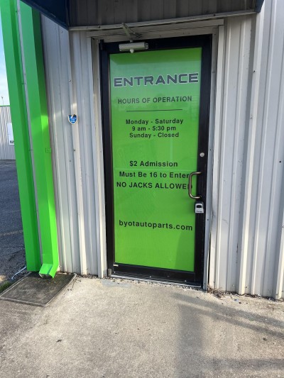 BYOT Auto Parts in Baton Rouge LA