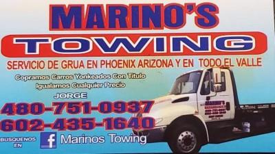 Gruas en Phoenix az Marinos towing, Phoenix, Arizona