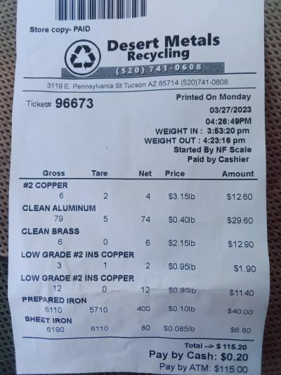 Desert Metals Recycling Inc, Corona de Tucson, Arizona