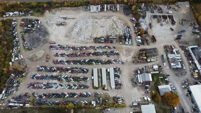 Hull Road Junkyard, Monroe Center, Michigan