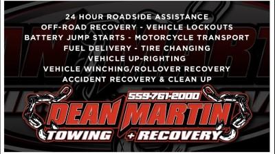 Dean Martin Towing + Recovery, Fresno, California