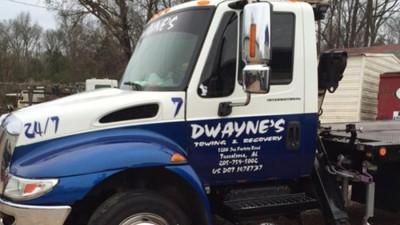 Dwaynes Towing and Recovery, Tuscaloosa, Alabama