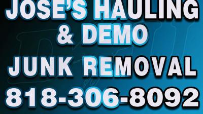 Jose Hauling & Junk Removal Service, Los Angeles, California