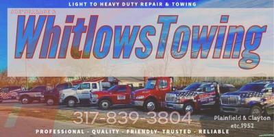 Joe's Garage & Whitlow's 24 Hour Towing, Indianapolis, Indiana