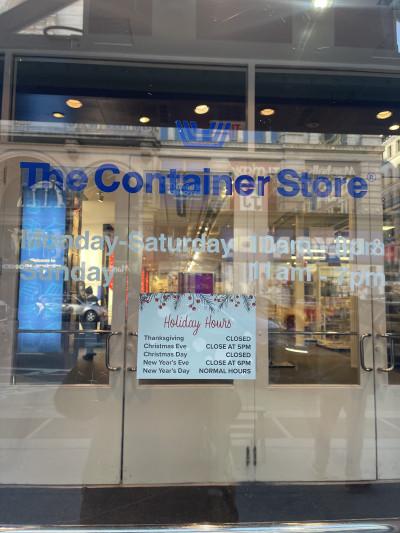 The Container Store, New York, New York
