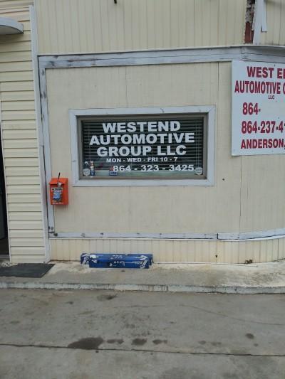 Westend Automotive Group, Anderson, South Carolina