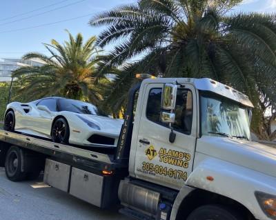 Alamo's towing , Servicio de Grúa, Towing Services, Hialeah, Florida