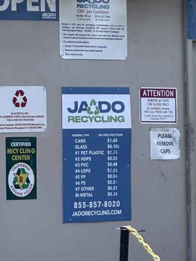 Jado Recycling, Fremont, California