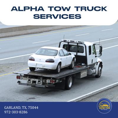 Alpha tow truck services, Garland, Texas
