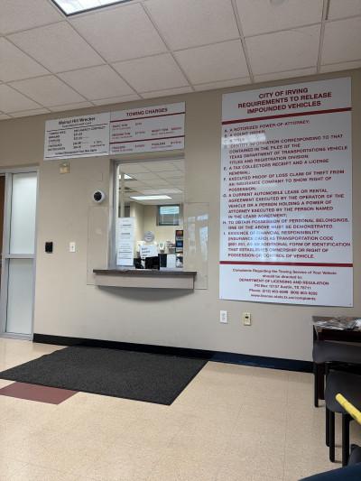 Irving Police Auto Pound, Irving, Texas