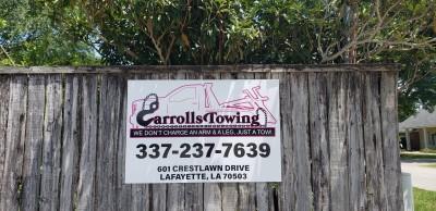 Carrolls Towing, Inc., Lafayette, Louisiana
