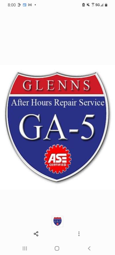 Glenn's After Hours Repair Service, Columbus, Georgia