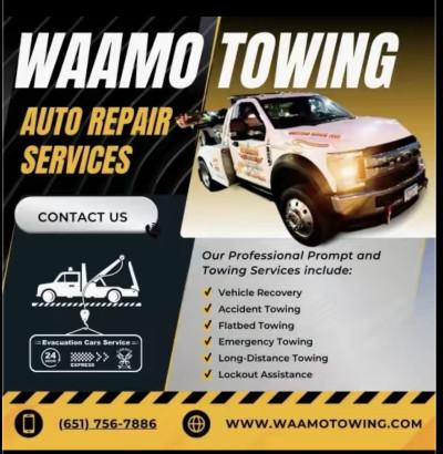 Waamo Towing / Auto Repair Services, St Paul Park, Minnesota