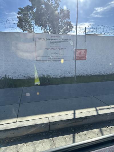 Glendale Recycling Center, East Los Angeles, California