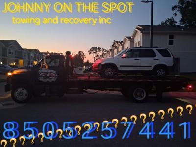 johnny on the spot towing and recovery, inc, Pensacola, Florida