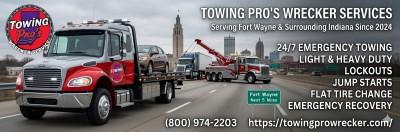 Towing Pro's Wrecker Service, Fort Wayne, Indiana
