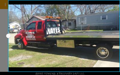 Hayes Towing & Recovery LLC - Local Towing Roadside Service, Roadside Tire Change, Baton Rouge, Louisiana