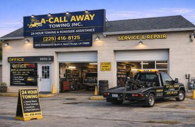 A-Call Away Towing Inc, Baton Rouge, Louisiana