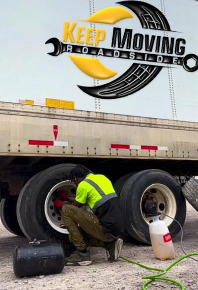 Keep Moving Mobile Tire Service, Baton Rouge, Louisiana
