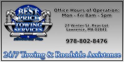 Best Price Towing Services Corp, Lawrence, Massachusetts