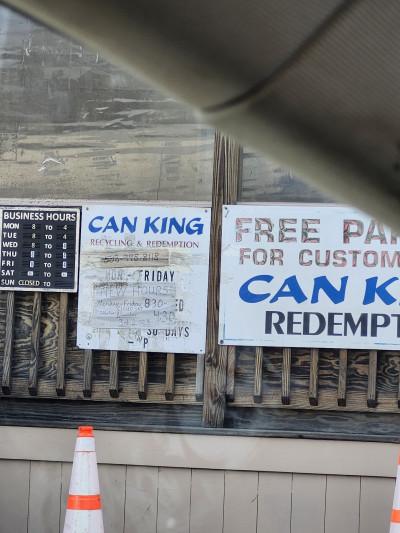 Can King Redemption Center, New Bedford, Massachusetts