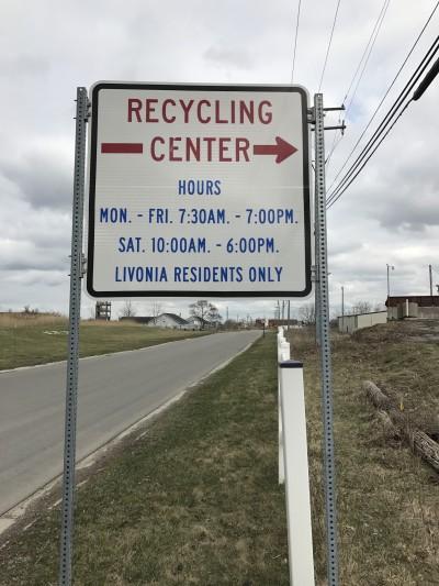 Livonia Recycling Drop Off, Livonia, Michigan