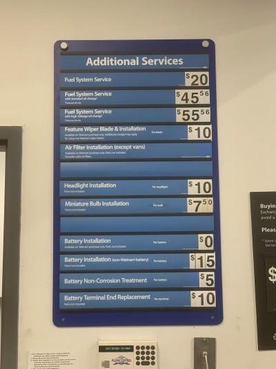 Walmart Auto Care Centers, Edison, New Jersey