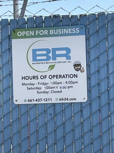 Bakersfield Recycling Services Inc, Bakersfield, California