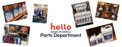 Hello Subaru of Temecula Parts Dept., Temecula, California