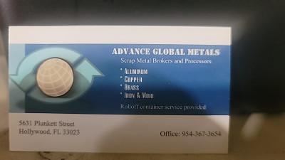 Advance Global Metal, Hollywood, Florida