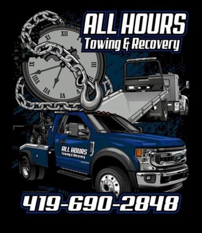 ALL HOURS TOWING & RECOVERY LLC, Toledo, Ohio