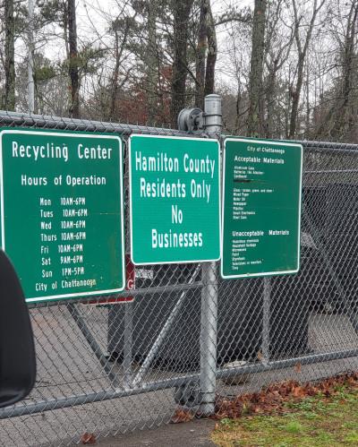 City of Chattanooga Recycle Center, Chattanooga, Tennessee