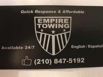 EMPIRE TOWING SATX LLC, San Antonio, Texas