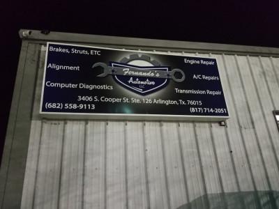 FERNANDO'S AUTOMOTIVE LLC, Arlington, Texas