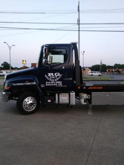 RG 24/7 Wrecker Service, Dallas, Texas