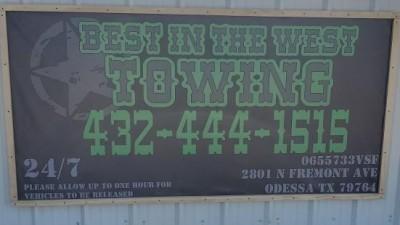 Best in the West Towing, Odessa, Texas