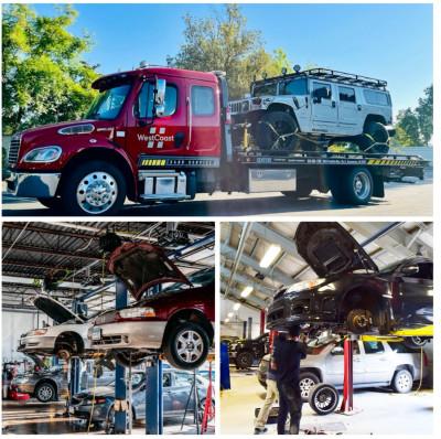 West Coast Towing and Auto Repair, Sacramento, California