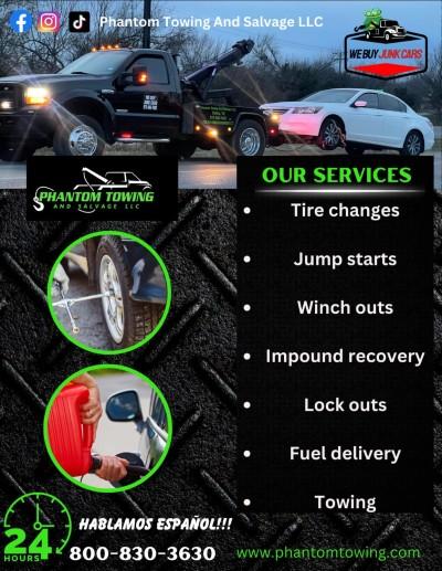 Phantom Towing And Salvage LLC, Dallas, Texas