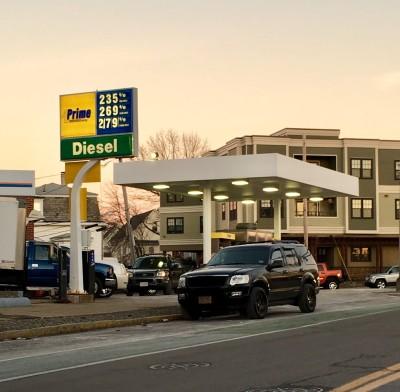 Hillside Auto Repair and Gas Station, Somerville, Massachusetts