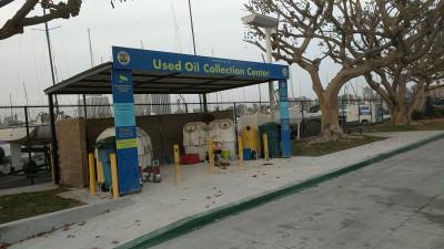 Used Oil Collection Center, Marina Del Rey, California