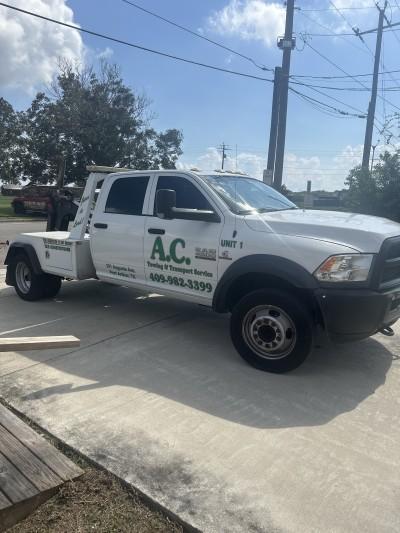 AC towing and transport services, Port Arthur, Texas